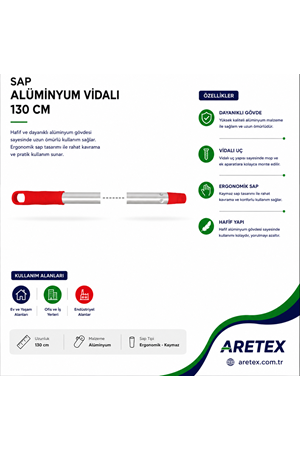 Sap Alüminyum Pasolu 130 Cm