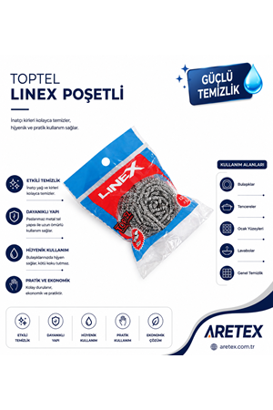 Linex Top Tel / Bulaşık Teli 13 Gr