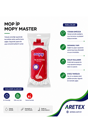 Mopy Master İp Mop Vileda Ucu