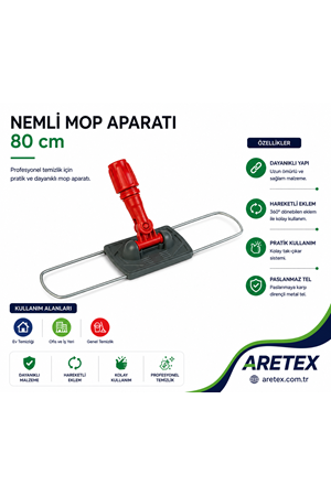 Nemli Mop Aparatı 80 Cm Tel