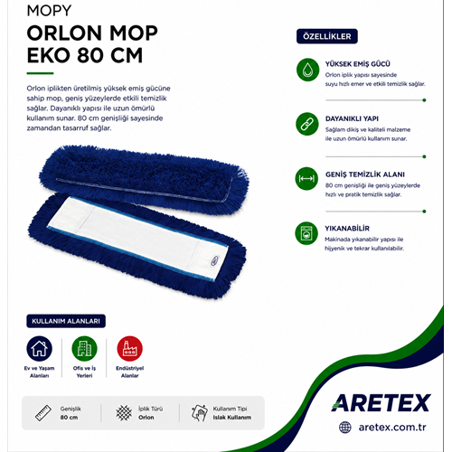 Mopy Orlon Mop Eko 80 Cm