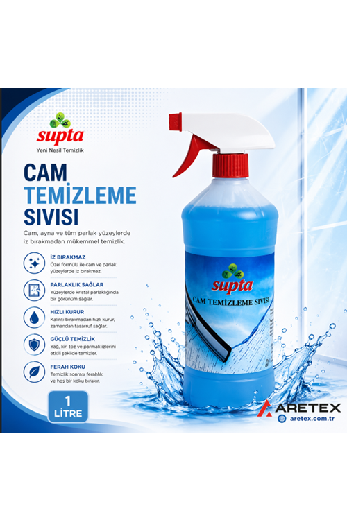 SP810 Supta Cam Temizleme Sıvısı 1 LT