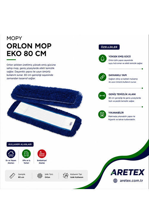 Mopy Orlon Mop Eko 80 Cm
