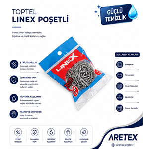 Linex Top Tel / Bulaşık Teli 13 Gr