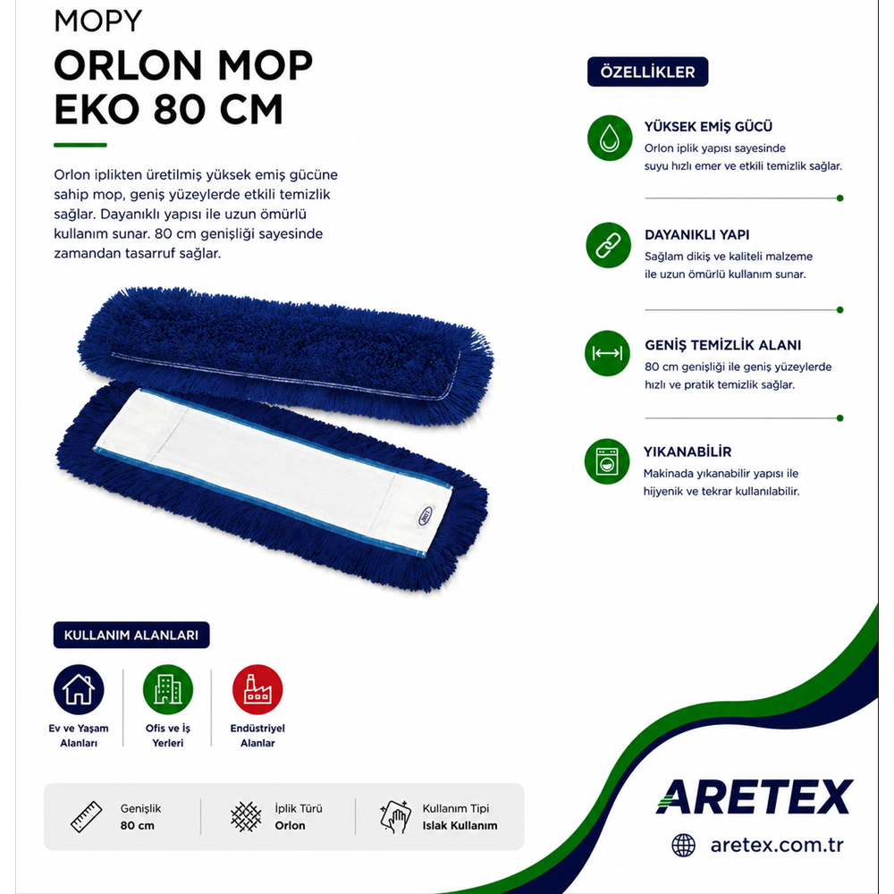 Mopy Orlon Mop Eko 80 Cm