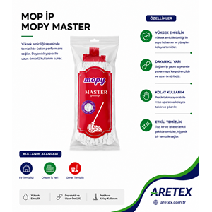 Mopy Master İp Mop Vileda Ucu