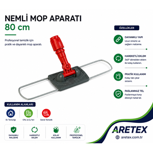 Nemli Mop Aparatı 80 Cm Tel